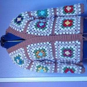 Crochet Granny Sweater